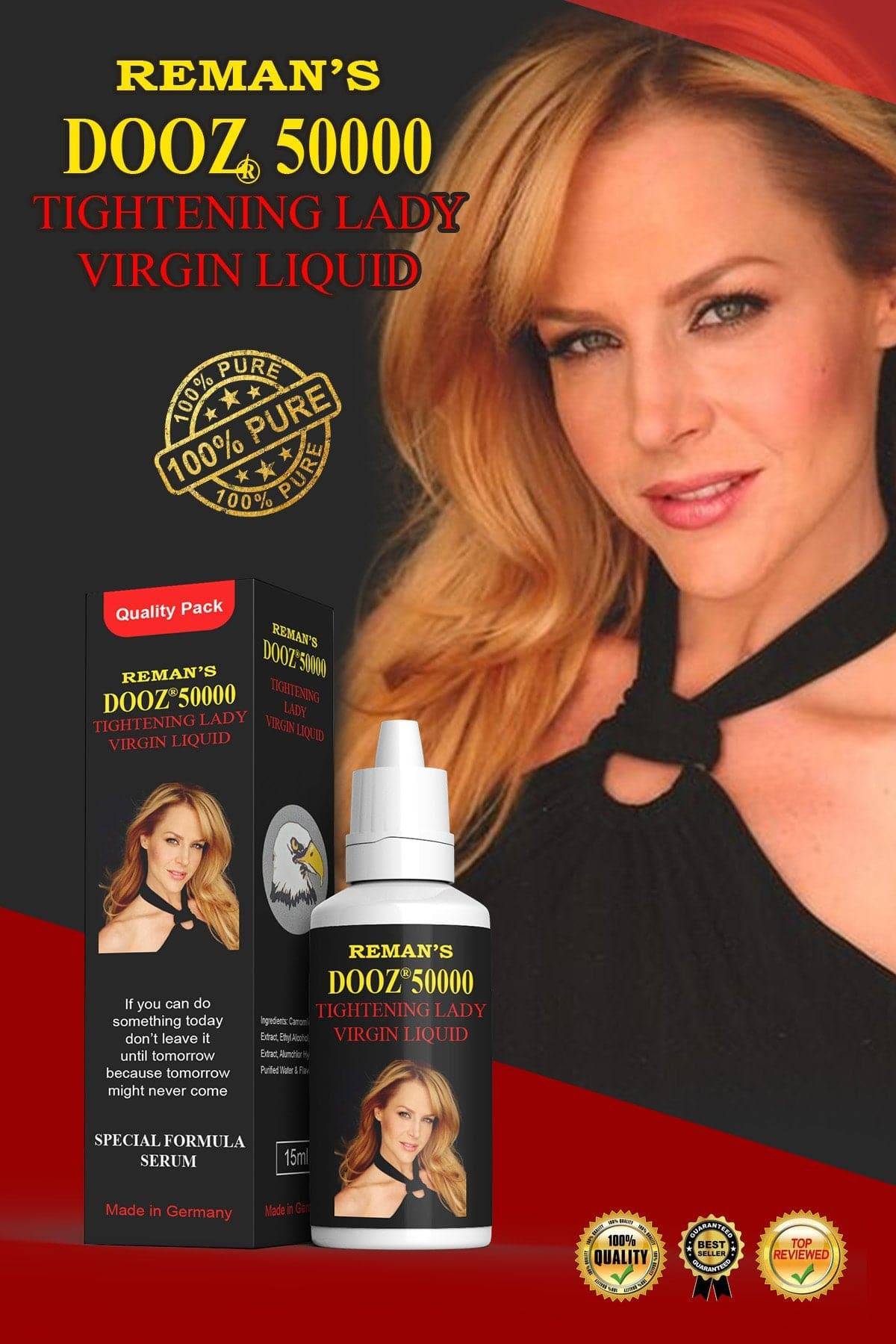 REMAN'S DOOZ 50000 TIGHTENING VIRGIN LADY LIQUID SERUM