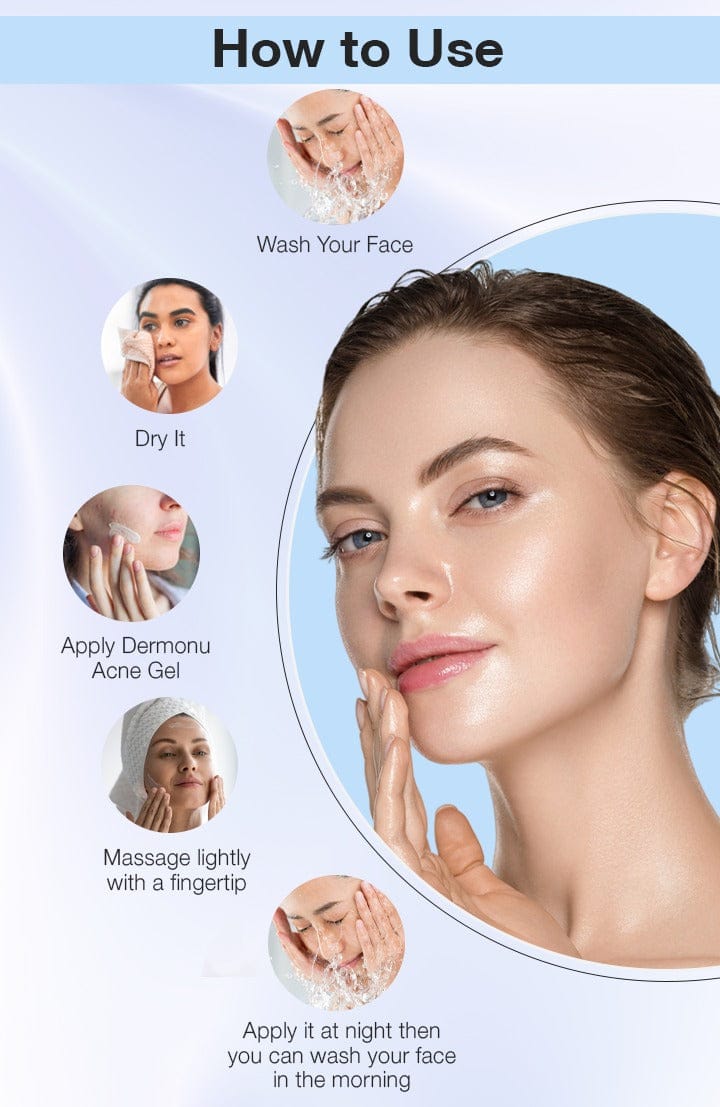 DERMONU ACNE & SCAR REMOVAL FACIAL GEL